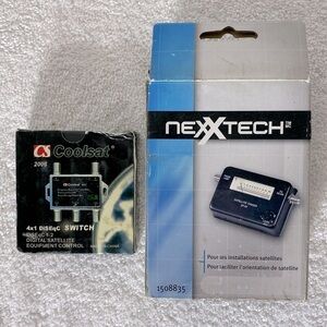 Vintage NexxTech Satellite Finder With Coolsat Switch